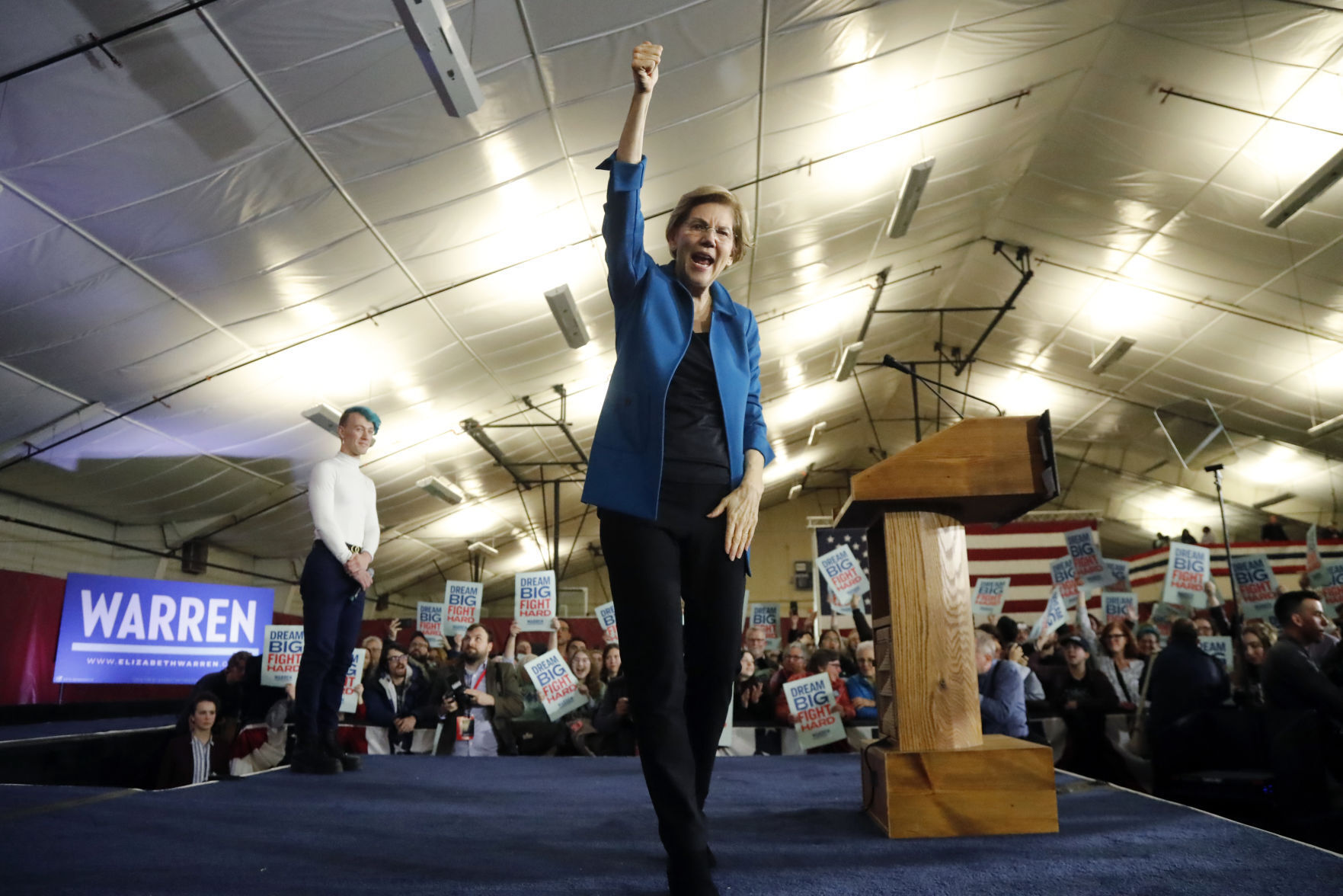 APTOPIX Election 2020 Elizabeth Warren